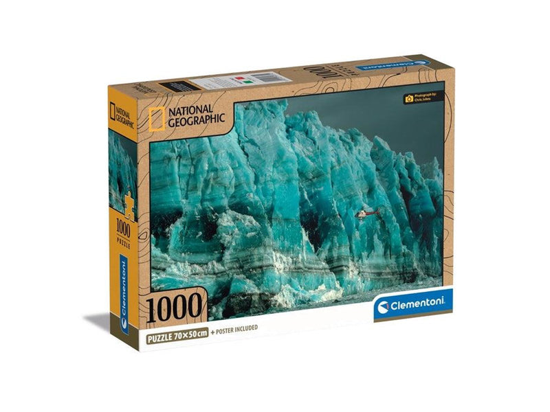 Clementoni Jigsaw Puzzle National Geographics - Glacier 1000 pcs. Boden