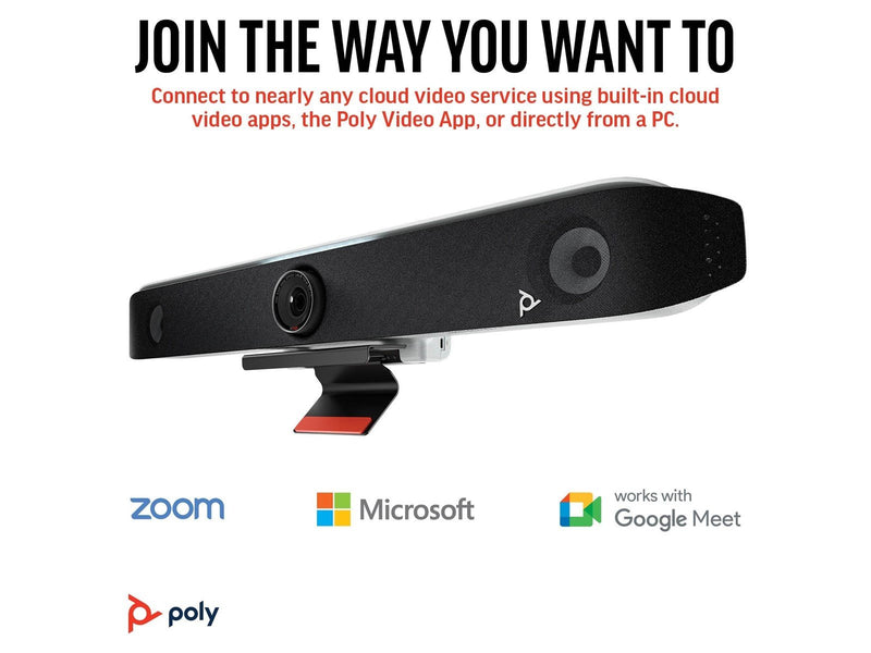 Poly Studio X52 | All-in-one video bar for conference room