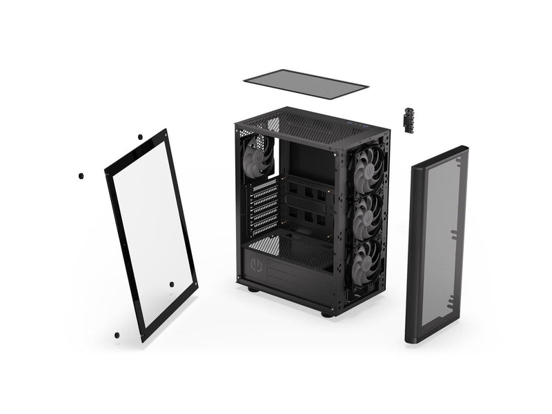 ENDORFY Ventum 200 ARGB - Gehäuse - Miditower - Schwarz