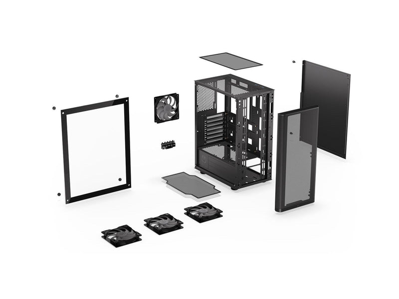 ENDORFY Ventum 200 ARGB - Gehäuse - Miditower - Schwarz