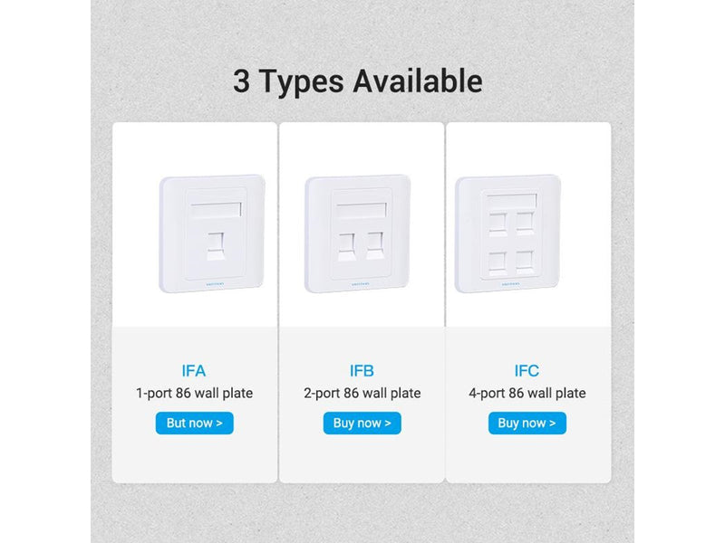 Vention IFAW0 wall plate/switch cover