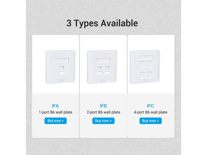 Vention IFAW0 wall plate/switch cover