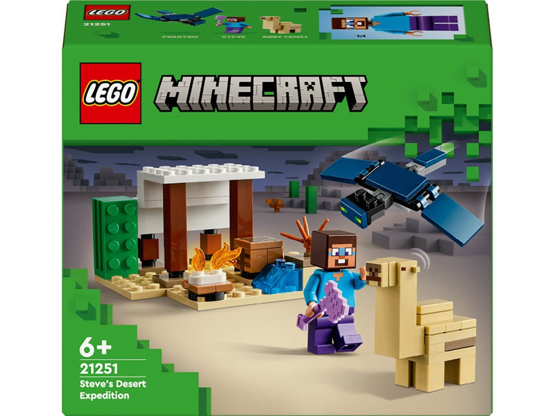 LEGO Minecraft 21251 Steves Wüstenexpedition