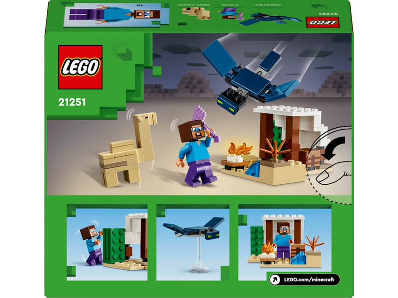 LEGO Minecraft 21251 Steves Wüstenexpedition