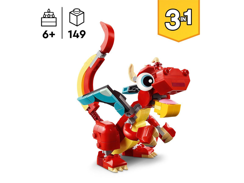 LEGO Creator 31145 Roter Drache
