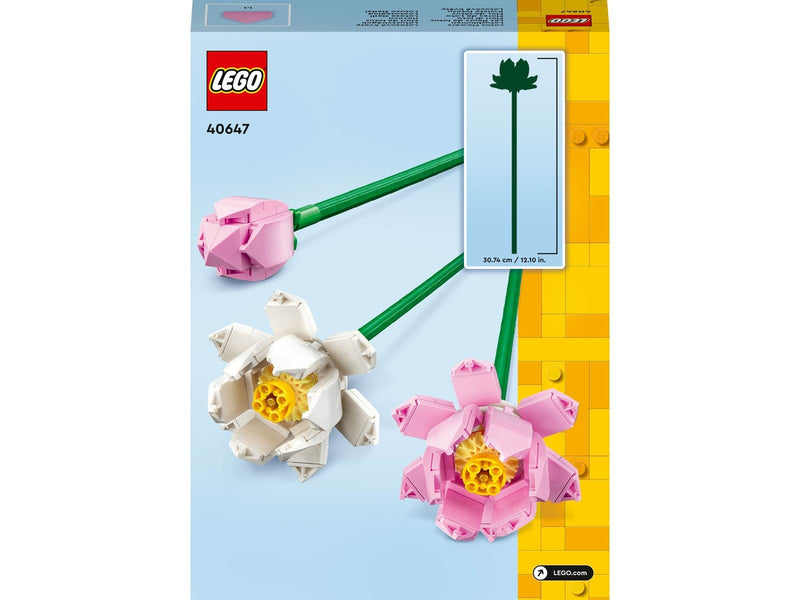 LEGO Flowers 40647 Lotusblumen