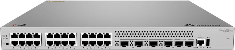 Huawei eKit Switch S530-24T4XE 24x 1GbE SFP/RJ45 + 4x 10GbE SFP+ + 2x 10GE Stackports managed L3