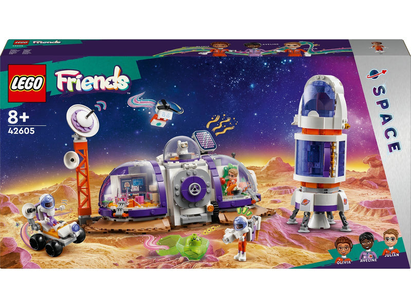 LEGO Friends 42605 Mars-Raumbasis mit Rakete