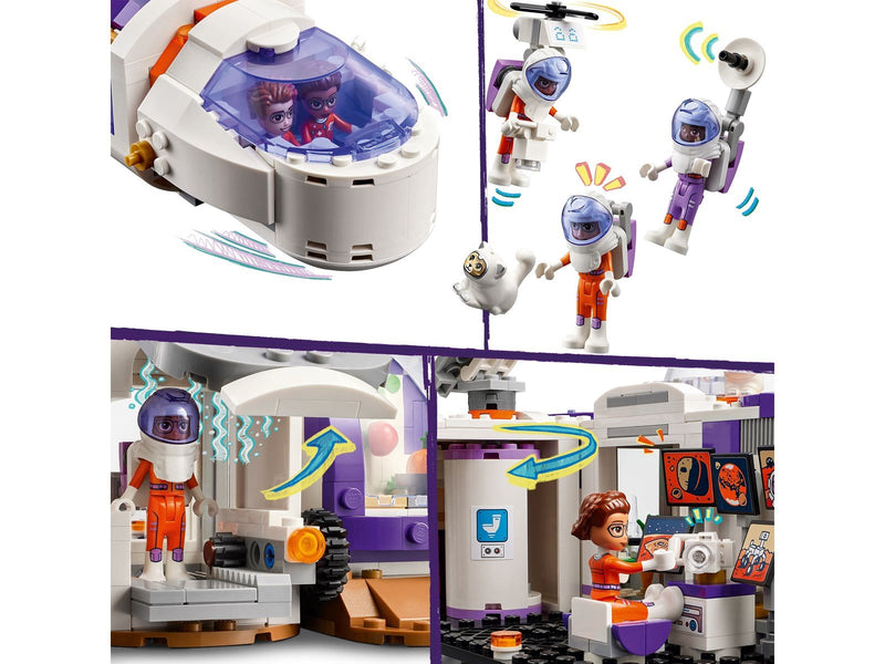 LEGO Friends 42605 Mars-Raumbasis mit Rakete