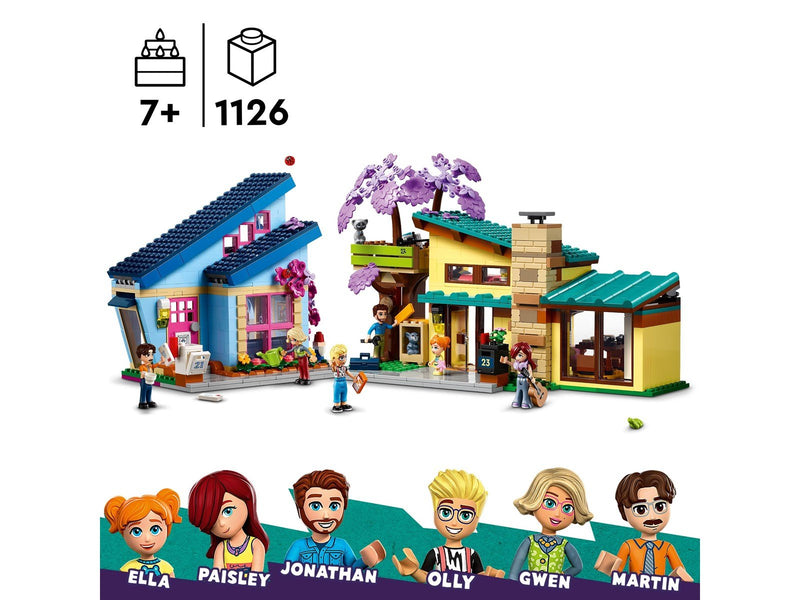 LEGO Friends 42620 Ollys und Paisleys Familien Haus