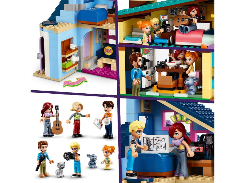 LEGO Friends 42620 Ollys und Paisleys Familien Haus