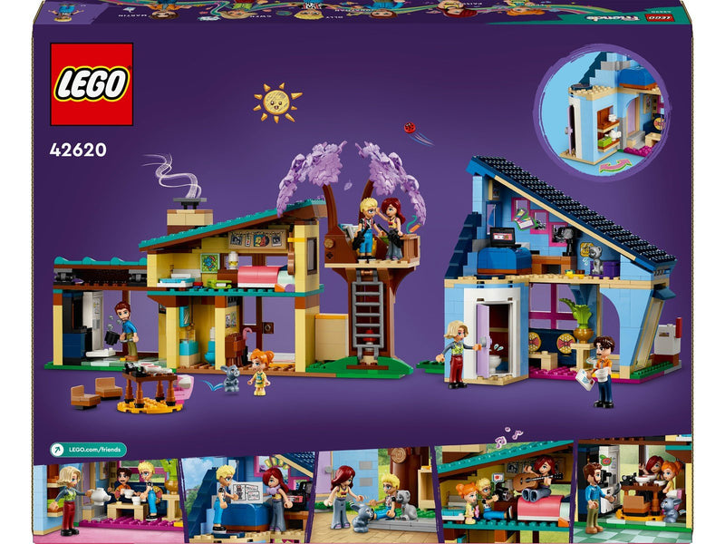 LEGO Friends 42620 Ollys und Paisleys Familien Haus