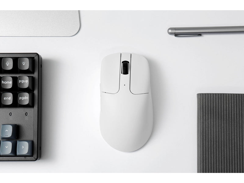 Keychron M2 Wireless - Gaming Maus (Weiß)