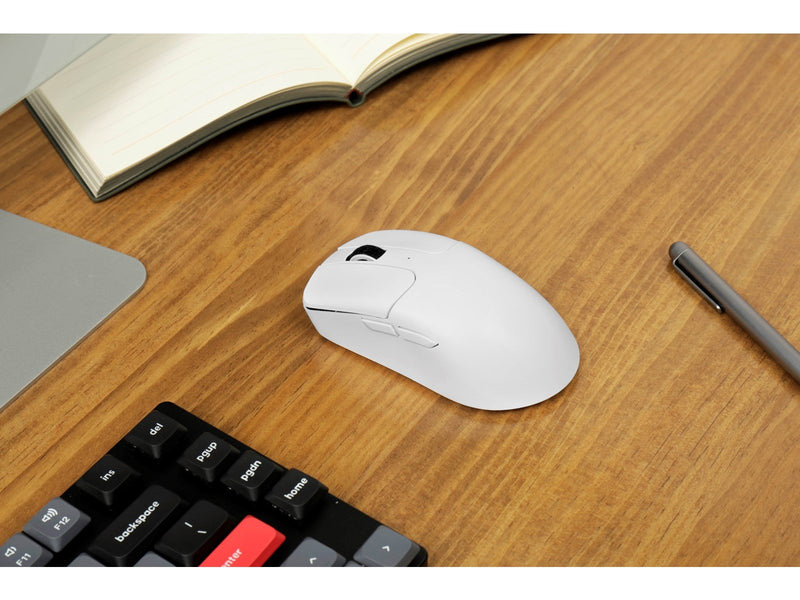 Keychron M2 Wireless - Gaming Maus (Weiß)