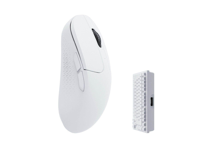 Keychron M3 Mini Wireless 4K - Gaming Maus (Weiß)