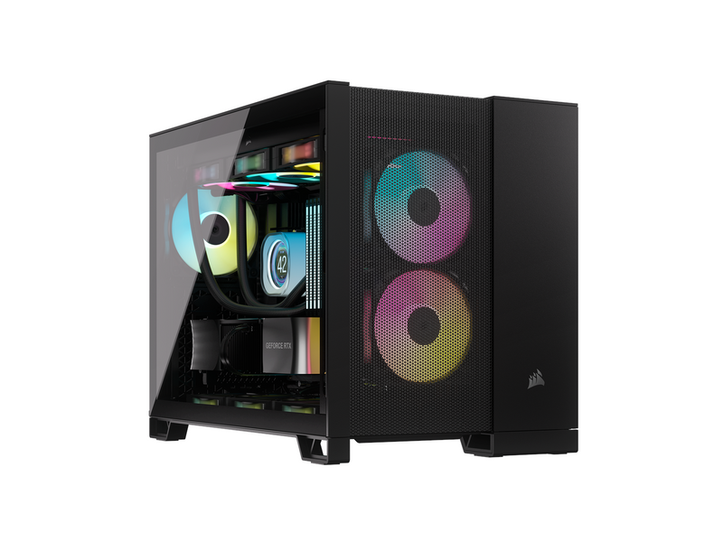 Corsair 2500D Airflow - Dual Chamber - Gehäuse - Minitower - Schwarz