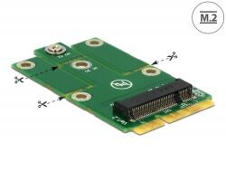 DeLOCK Adapter MiniPCIe zu M.2 NGFF
