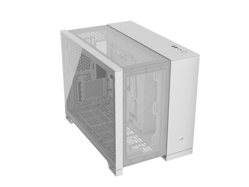 Corsair 2500D Airflow - Dual Chamber - Gehäuse - Minitower - Weiß