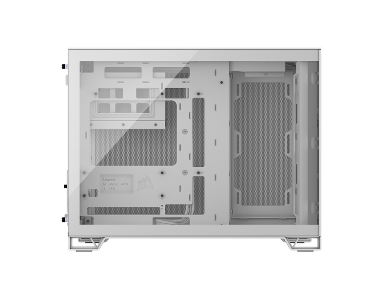 Corsair 2500D Airflow - Dual Chamber - Gehäuse - Minitower - Weiß