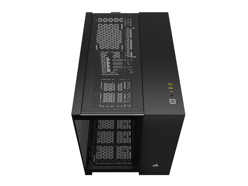 Corsair 2500X - Dual Chamber - Gehäuse - Minitower - Schwarz