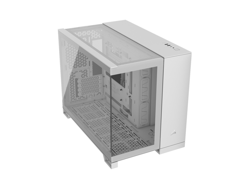 Corsair 2500X - Dual Chamber - Gehäuse - Minitower - Weiß