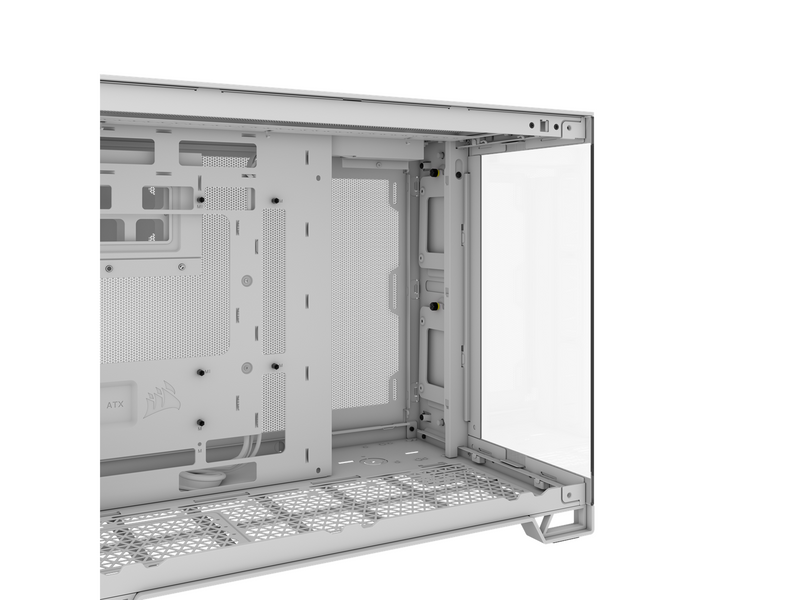 Corsair 2500X - Dual Chamber - Gehäuse - Minitower - Weiß