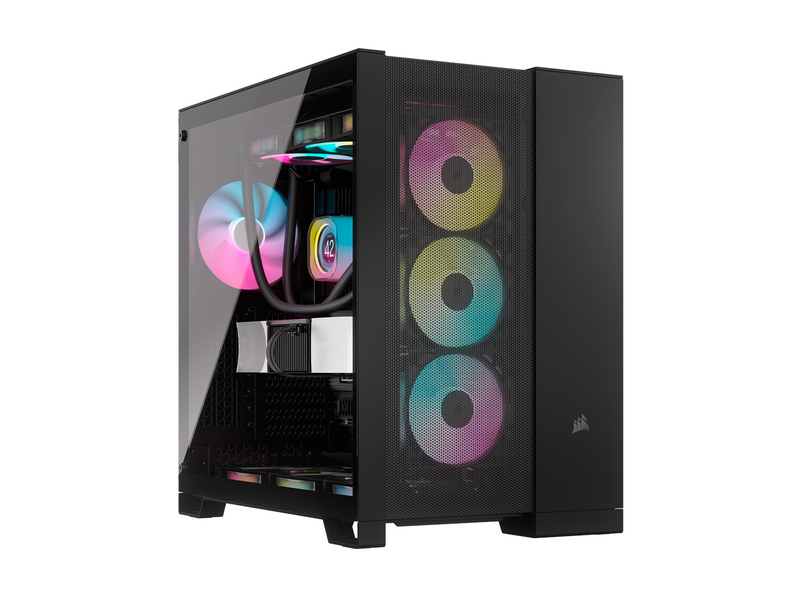 Corsair 6500D Airflow - Dual Chamber - Gehäuse - Miditower - Schwarz