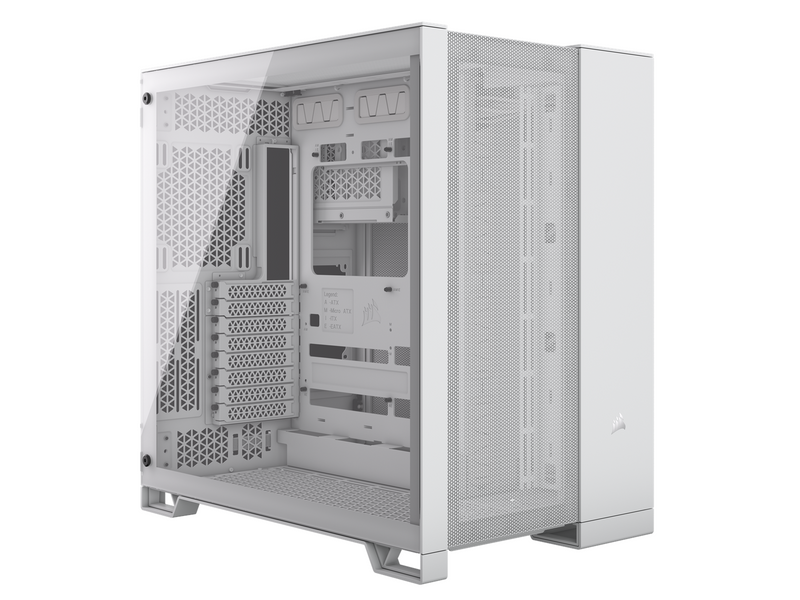 Corsair 6500D Airflow - Dual Chamber - Gehäuse - Miditower - Weiß