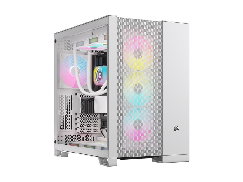 Corsair 6500D Airflow - Dual Chamber - Gehäuse - Miditower - Weiß