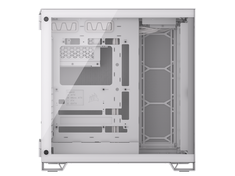 Corsair 6500D Airflow - Dual Chamber - Gehäuse - Miditower - Weiß