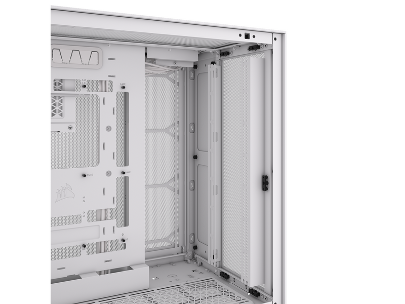 Corsair 6500D Airflow - Dual Chamber - Gehäuse - Miditower - Weiß