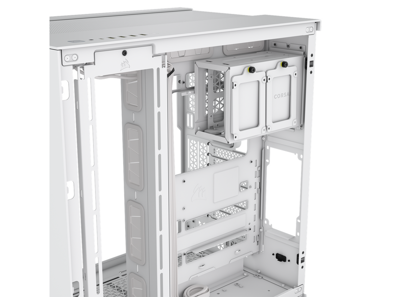 Corsair 6500D Airflow - Dual Chamber - Gehäuse - Miditower - Weiß