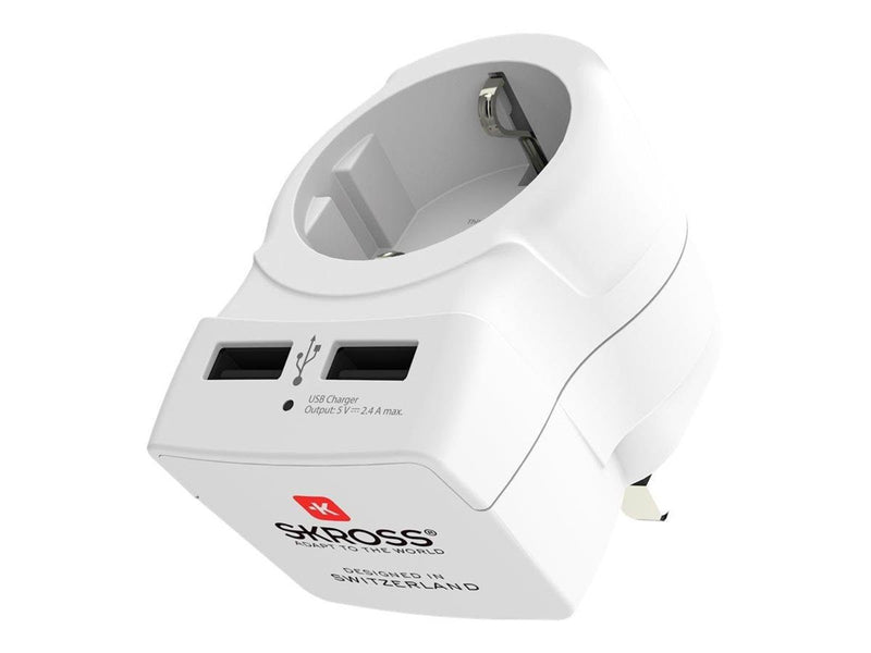 SKross Country Travel Adapter World to Australia/China
