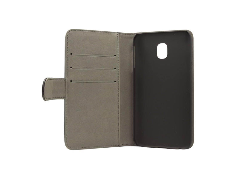 GEAR Wallet Black For 3 Cards Samsung Galaxy J5 2017