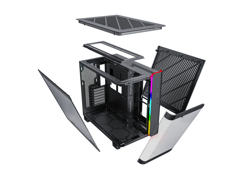 Montech King 95 - Black - Gehäuse - Miditower - Schwarz