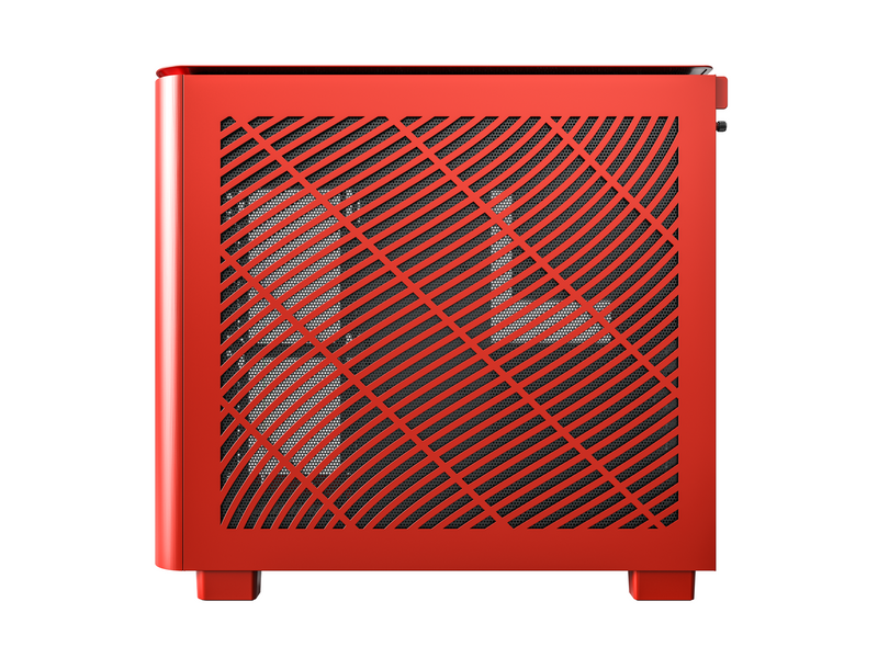 Montech King 95 - Red - Gehäuse - Miditower - Rot