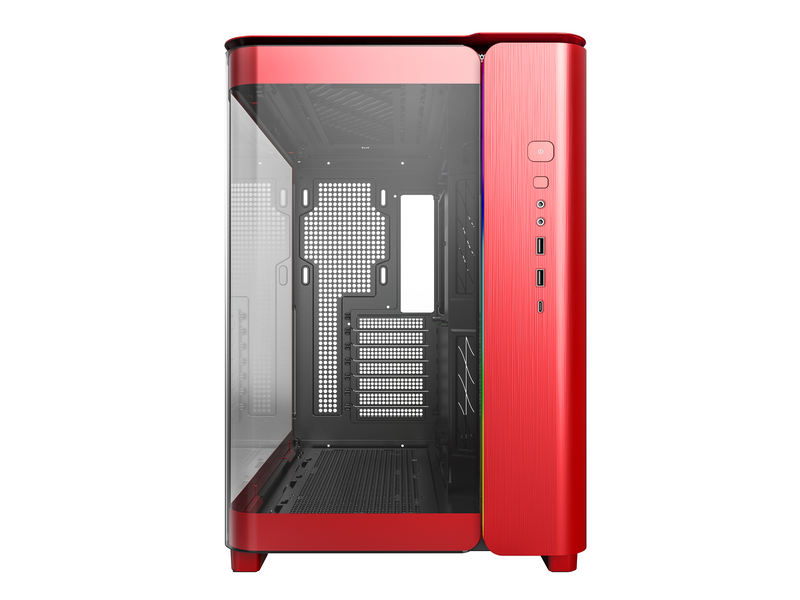 Montech King 95 - Red - Gehäuse - Miditower - Rot