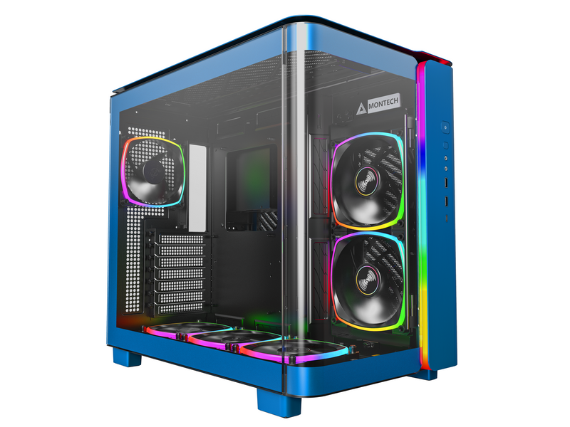 Montech King 95 Pro - Prussian Blue - Gehäuse - Miditower - Blau