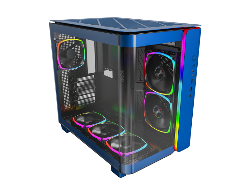 Montech King 95 Pro - Prussian Blue - Gehäuse - Miditower - Blau