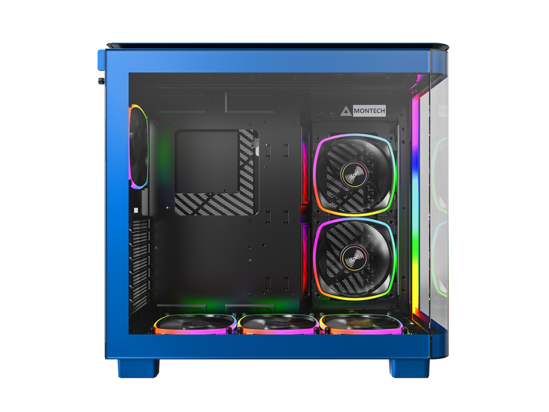 Montech King 95 Pro - Prussian Blue - Gehäuse - Miditower - Blau