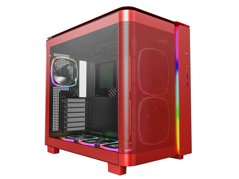 Montech King 95 Pro - Red - Gehäuse - Miditower - Rot