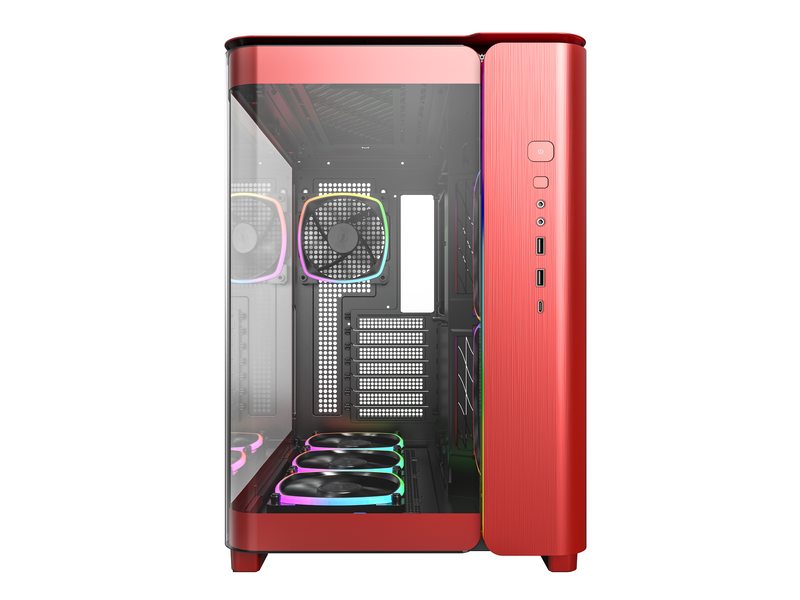 Montech King 95 Pro - Red - Gehäuse - Miditower - Rot