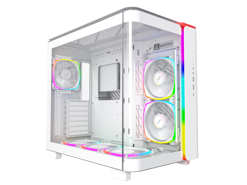 Montech King 95 Pro - White - Gehäuse - Miditower - Weiß