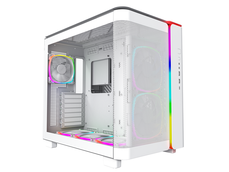 Montech King 95 Pro - White - Gehäuse - Miditower - Weiß