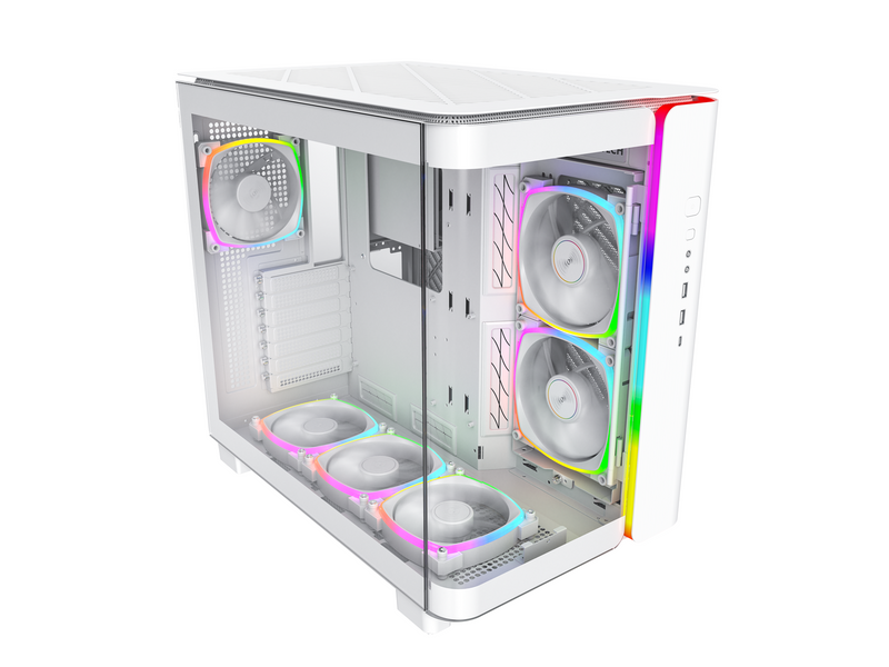 Montech King 95 Pro - White - Gehäuse - Miditower - Weiß