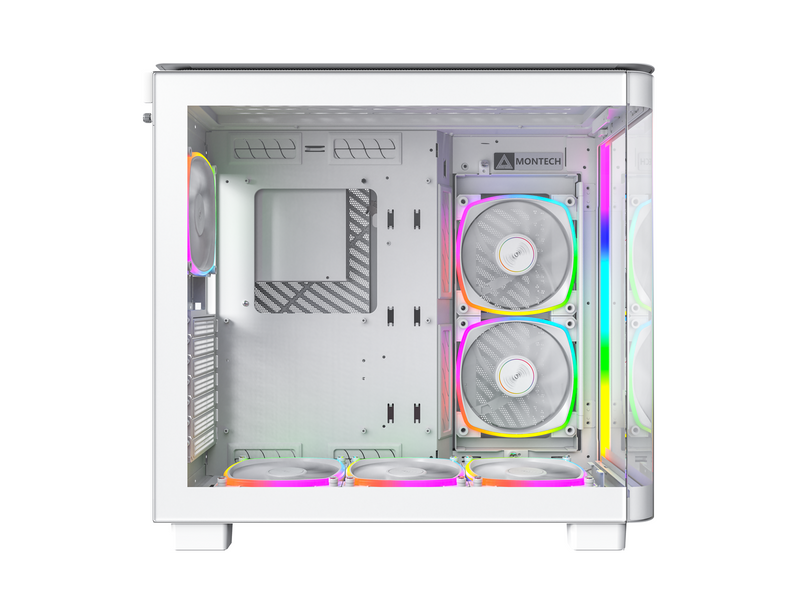 Montech King 95 Pro - White - Gehäuse - Miditower - Weiß
