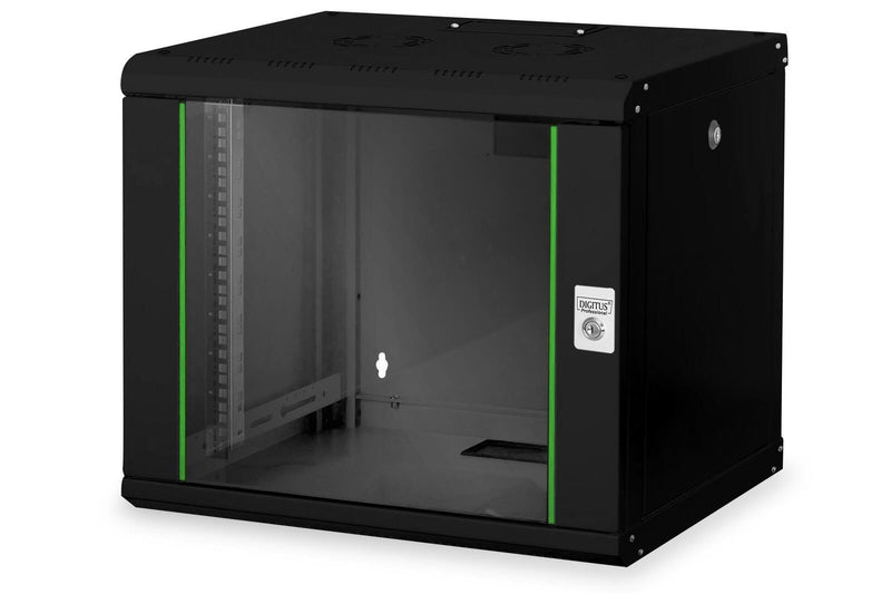 Digitus 9HE 19'-Wandgehäuse Unique Serie RAL 9005 schwarz