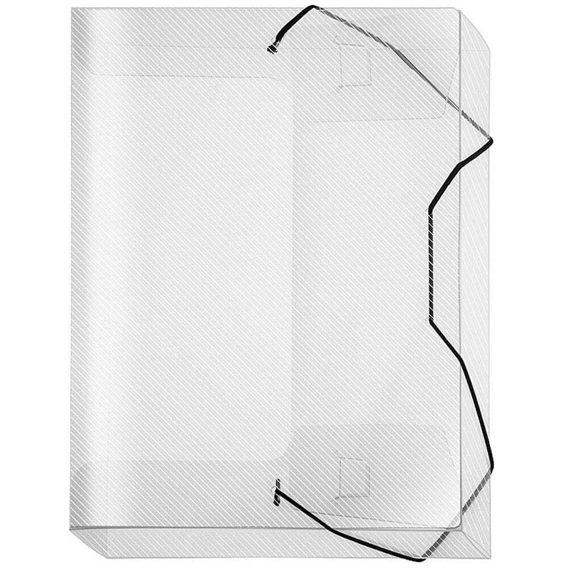 VELOFLEX Heftbox Crystal 3,0 cm - transparent
