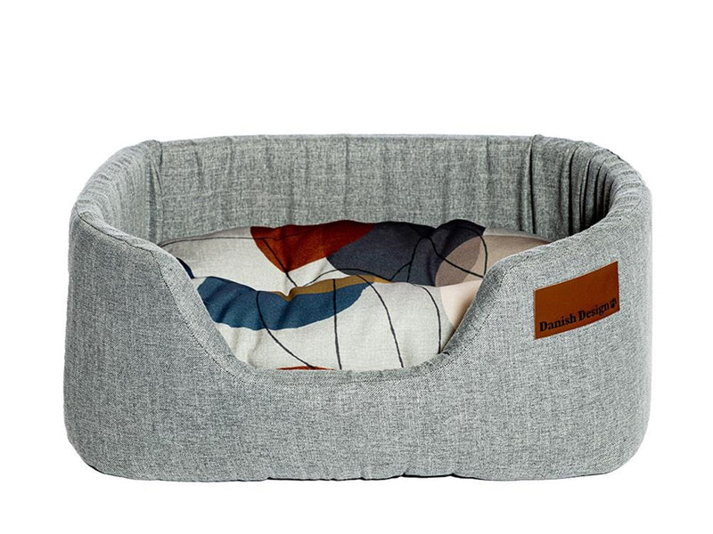 Danish Design Colour Block Silver Lux Slumber Bed M