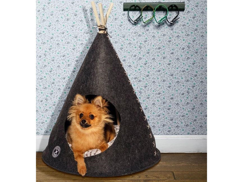 Danish Design Tee pee Cat Grey 51 x 51 x 64cm (mounted)